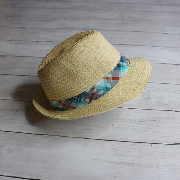 Gymboree Baby Boy Tee Shirt Shorts Fedora Sun Hat - Picture 4 of 5